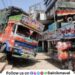 Freight truck accident in front of Shubham Complex in Talegaon Dabhade