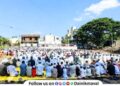 Group prayers onthe occasion of Bakri Eid at Talegaon Dabhade