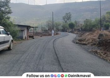 Bhoyre Savala route is becoming faster Demand to install speed breakers at necessary places Maval Taluka