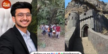 Groom loses his life while trying to take selfie dies after falling from Lohagad Fort Maval Pune