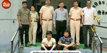 Crackdown on unauthorized night camping in Shirota forest area of ​​Maval two arrested