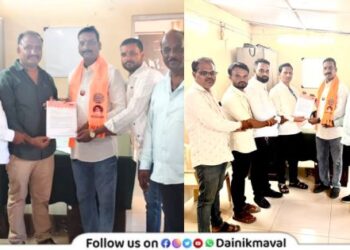 MNS submits memorandum to Public Works Department regarding incomplete work on Karla Phata–Malavli road