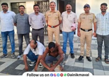 Police have recovered the stolen silver crown of Goddess Shri Tuljabhavani from Talegaon Dabhade