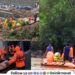 Rapid rescue relief operations by administration during heavy rainfall Maval Pune