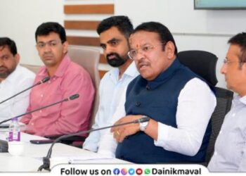 Momentum for Nigdi-Chakan Metro Line Project Plan Presented mp shrirang barne mla sunil shelke