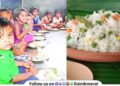 Changes to Anganwadi nutritional meals vegetarian pulao now on childrens plates