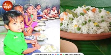 Changes to Anganwadi nutritional meals vegetarian pulao now on childrens plates