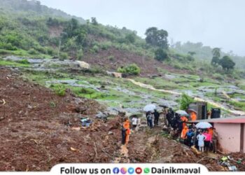 Mountains looming overhead lives at risk Urgent measures needed in landslide-prone villages of Maval Taluka