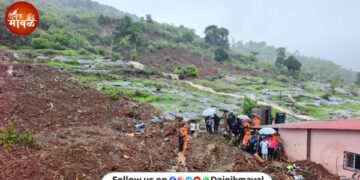 Mountains looming overhead lives at risk Urgent measures needed in landslide-prone villages of Maval Taluka