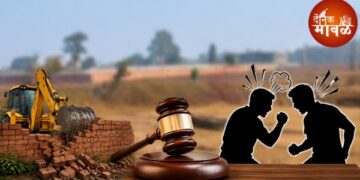 Pune News : महाळुंगे येथे भूखंडावर जबरदस्तीने प्रवेश व तोडफोडीचा आरोप; परस्परांवर अतिक्रमणाचे आरोप
