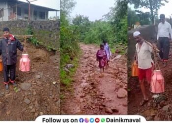 Dhangar Vasti in Shilimb village Maval Taluka lacks road no road access even 80 years after independence