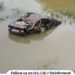 Horrific accident within limits of Waksai village near Karla Phata Maval speeding car plunges into astream two dead
