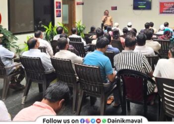 Cyber ​​security and anti-drug awareness campaign by Vadgaon Maval Police