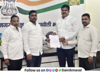 Vadgaon Maval Demand for installation of CCTV cameras an open gym at Morya Chowk in Dhorewada
