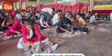 Overwhelming response to Shadu clay Ganesha idol-making workshop in Kamshet 135 students participated