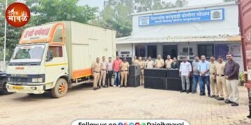 Shirgaon-Parandwadi police seized DJ systems of two Ganesh Mandals from Chandkhed and Ozarde