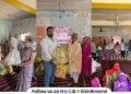 Grocery kits distributed to 70 families in Karanjgaon Mormarwadi Maval for Diwali
