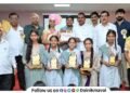 Prize distribution ceremony for Late Suryakant Kaka Walunj Memorial Drawing Competition talegaon dabhade